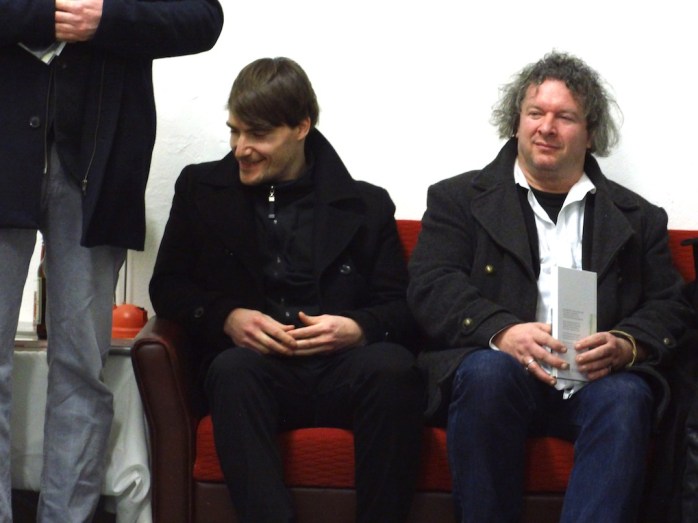 Sascha Kokot und Tomas Kunst in der Lyrikbuchhandlung