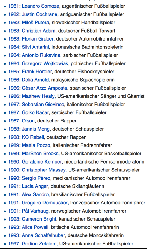 Geboren am 25.1.
